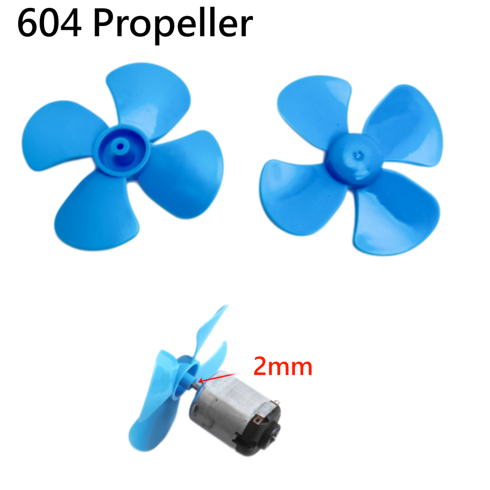 Science Toys Diy - 10 buah Propeller 4 Bilah 604