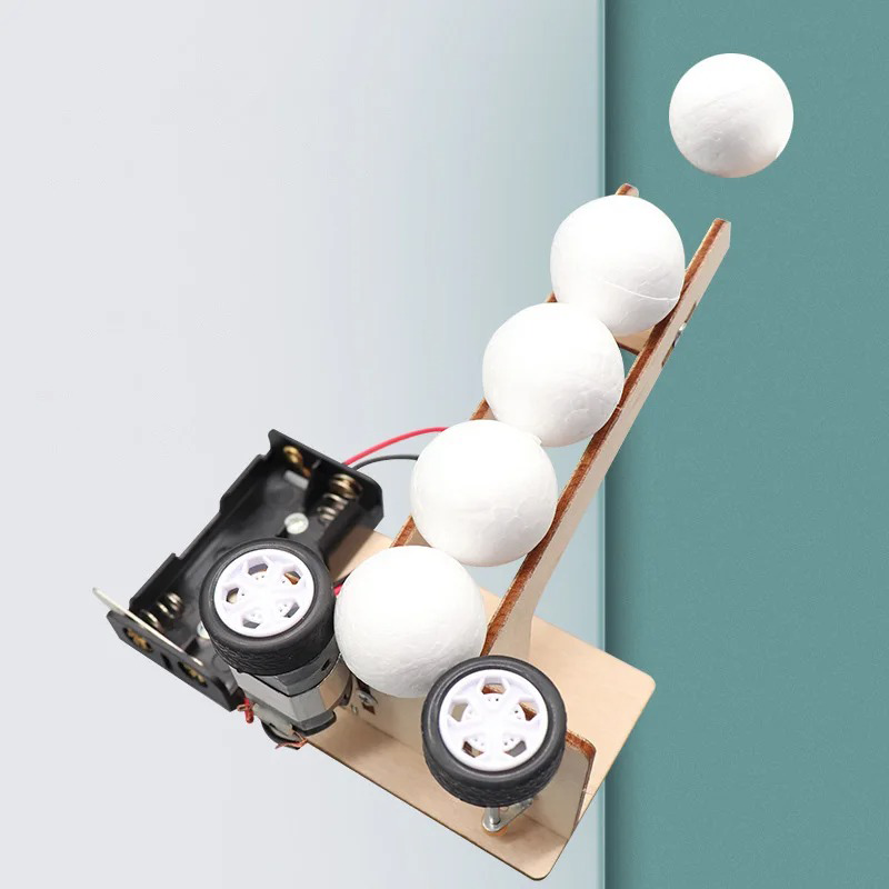 Science Toys Diy - Kit Mesin Pemukul Bola Elektrik, Mainan