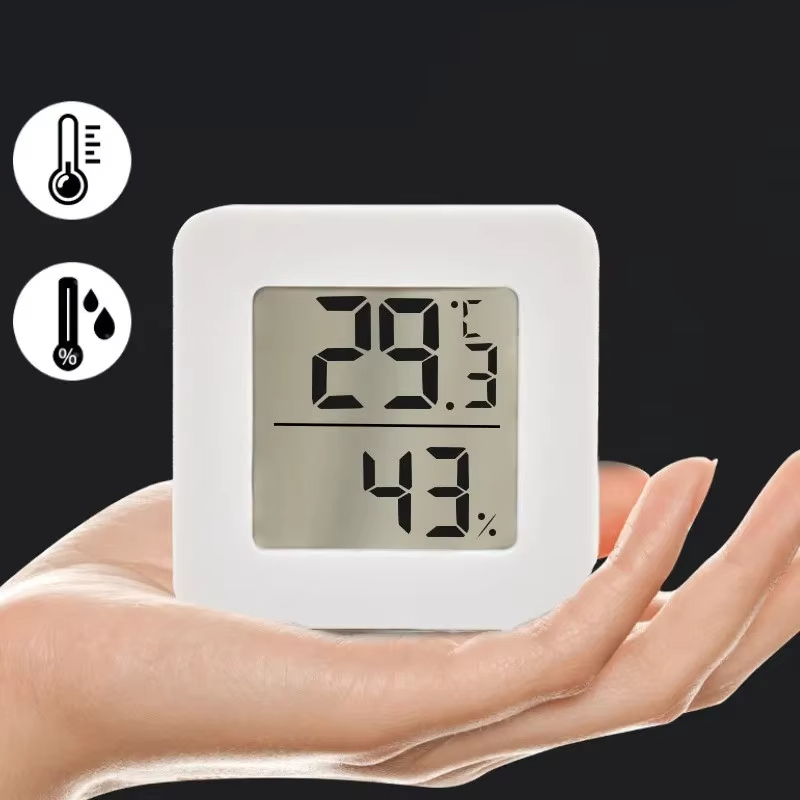 LCD Mini Termometer Digital Hi - Weather Station Indoor ulasan dan harga