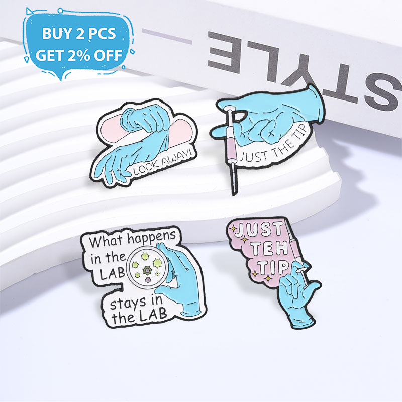 Pin Enamel Lab Sains Lucu Apa  - Science Buddies ulasan dan harga