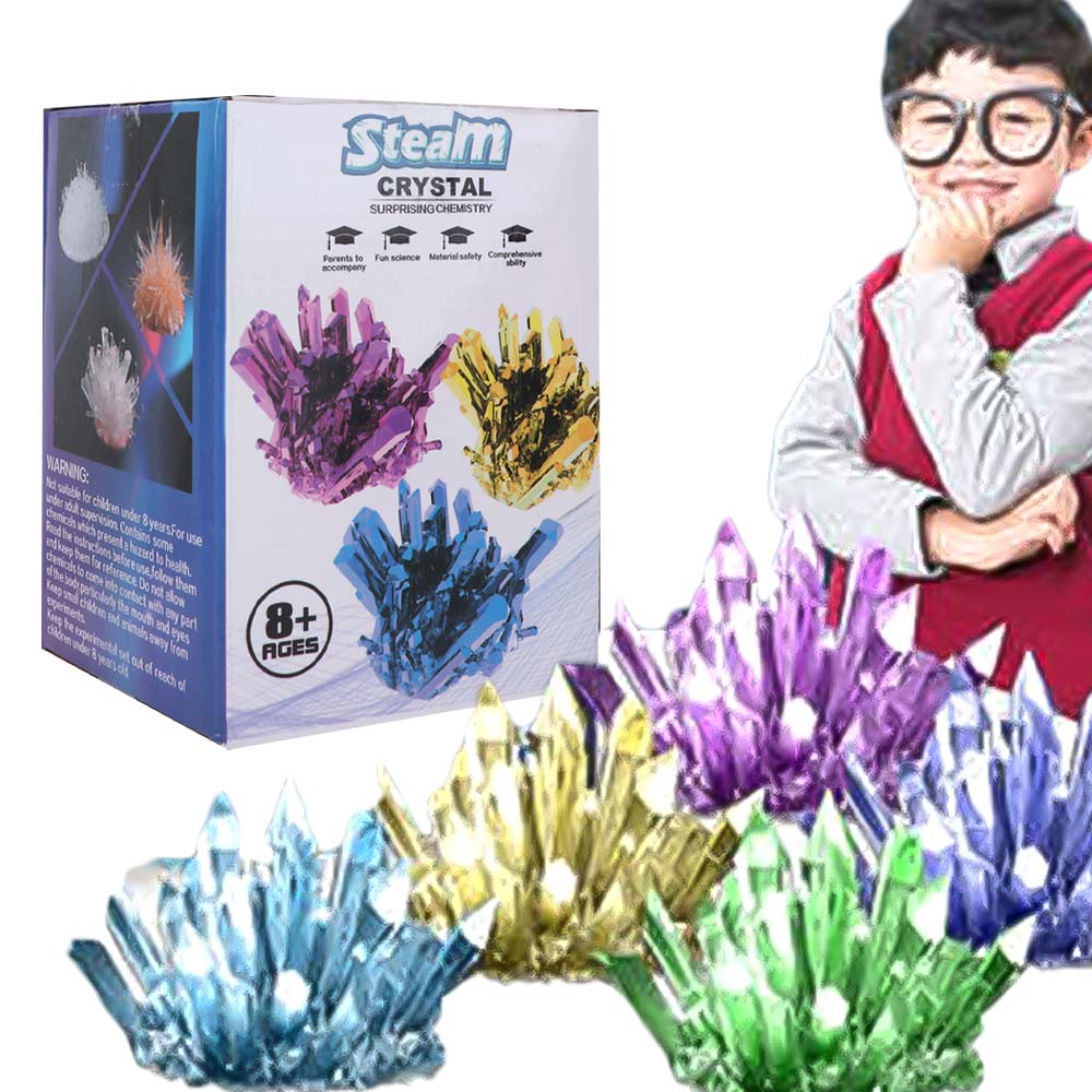 Kit Sains Penumbuh Kristal, Kr - Science Toys Diy ulasan dan harga