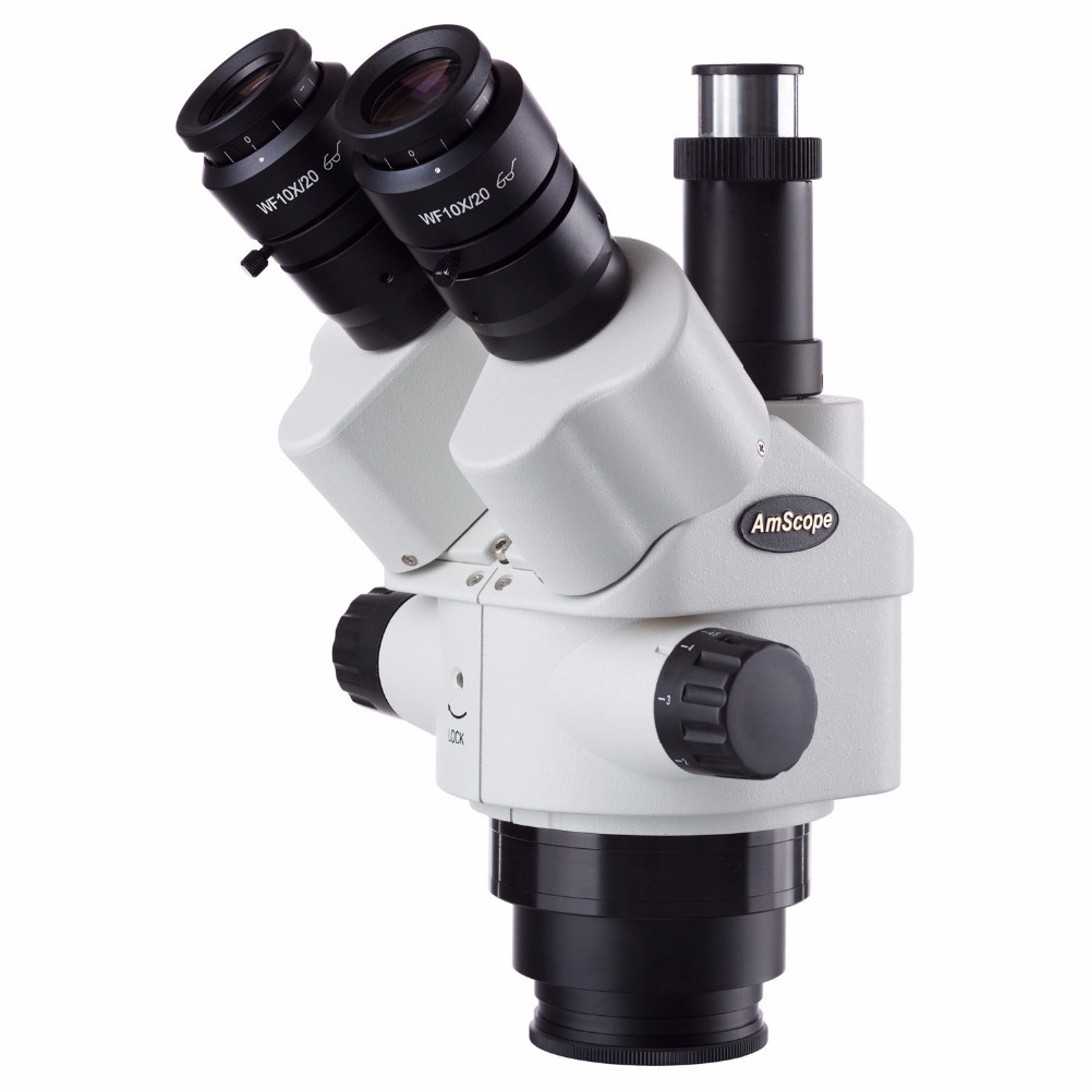 AmScope 7X-45X Simul Focal Tri - Amscope Microscope Stereo 7X-45X ulasan dan harga