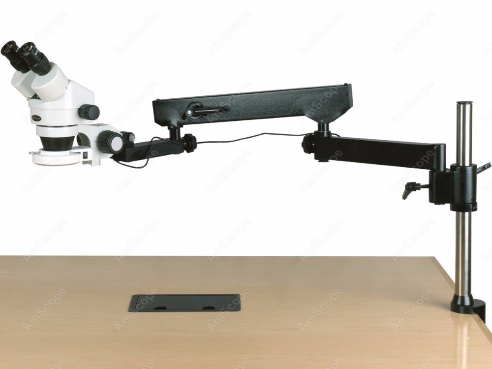 Mikroskop Stereo Zoom Binokule - Amscope Microscope Stereo 7X-45X ulasan dan harga