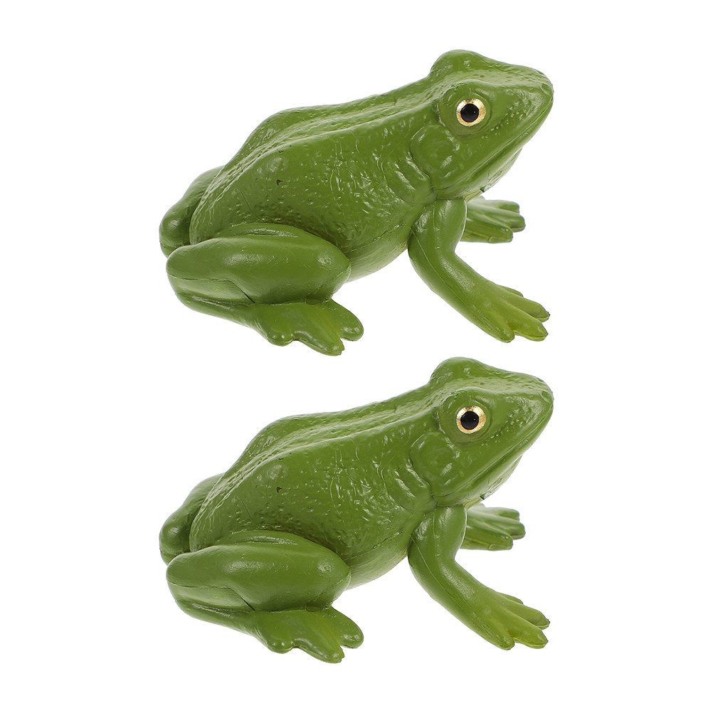 2 Buah Patung Katak Artistik y - Science Toy ulasan dan harga