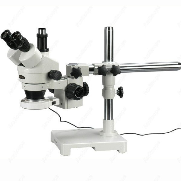Mikroskop Stereo Trinokuler Zo - Amscope Microscope Stereo 7X-45X ulasan dan harga